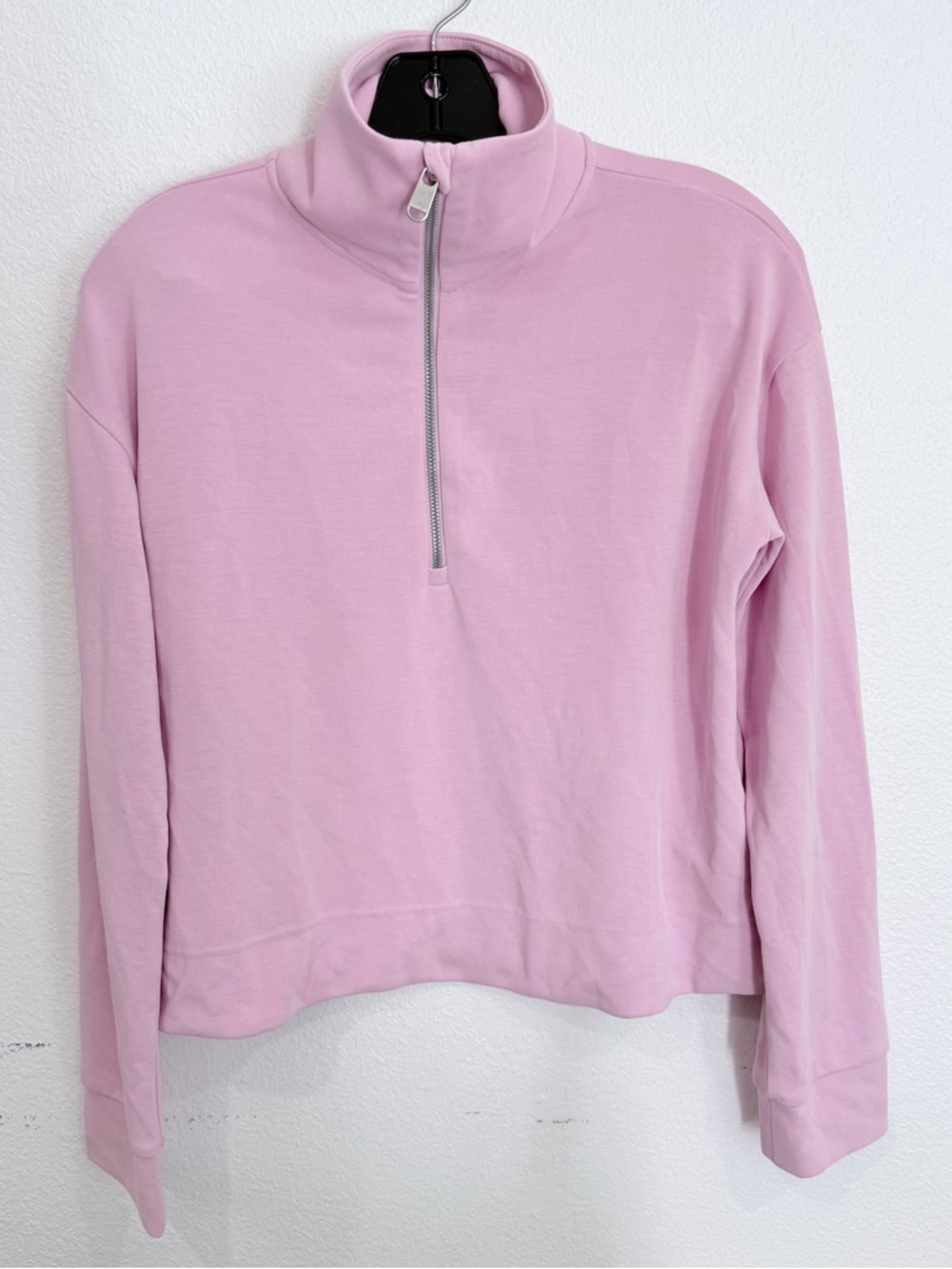Athleta Seasoft Quarter Zip Pink Women’s Size X-Small